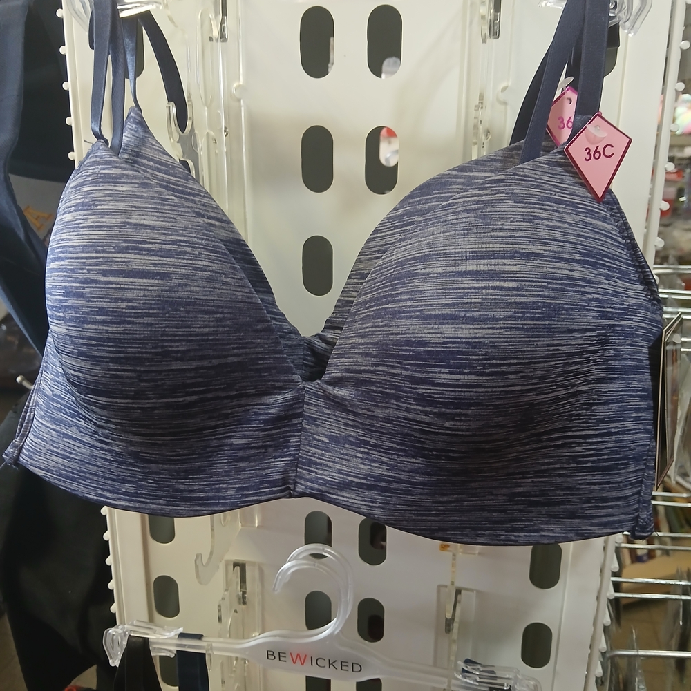 BeWicked Heathered Blue Women's Bra